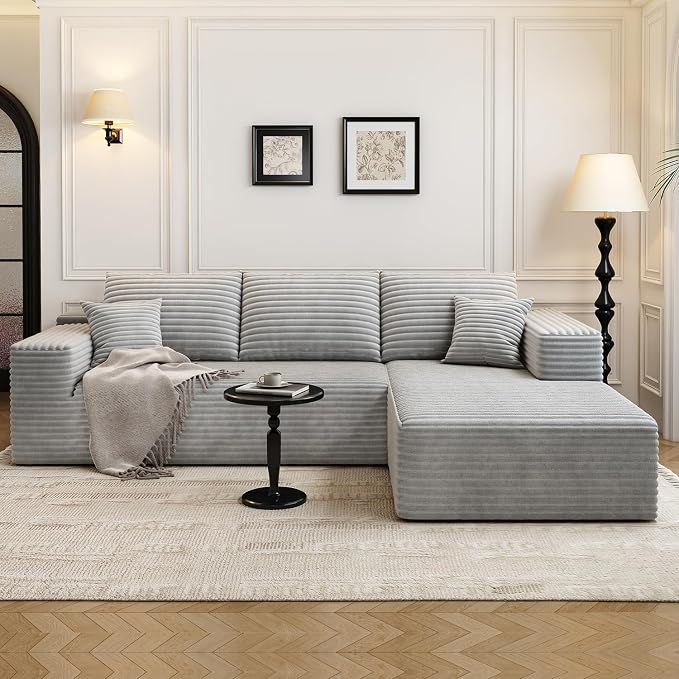 107.5" Cloud Modular Sectional Sofa Couch - Image 5