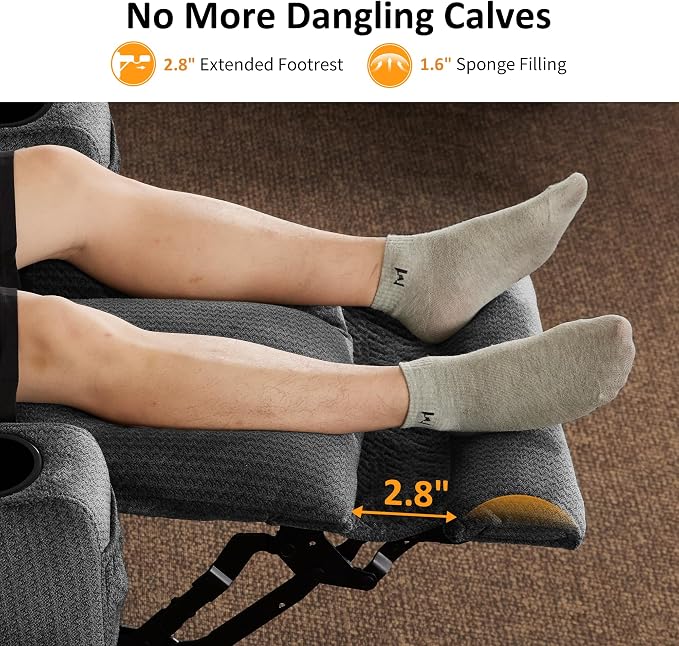 MCombo Zero Gravity Power Reclining Sofa - Image 6