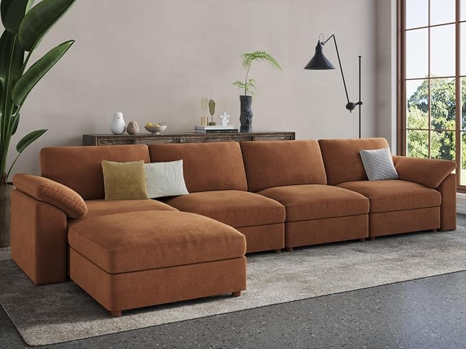 EASE MOOSE Large Sectional Modular Sofa，Large L Shape Sectional Couch Wide Deep - Image 3
