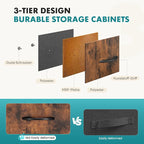 OLIXIS Dresser for Bedroom, 9 Storage Drawers, Wide Fabric Closet Chests - Image 4