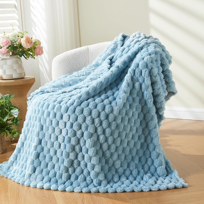NEWCOSPLAY Fleece Clouds Cozy Throw Blanket by NEWCOSPLAY