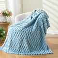 NEWCOSPLAY Fleece Clouds Cozy Throw Blanket by NEWCOSPLAY