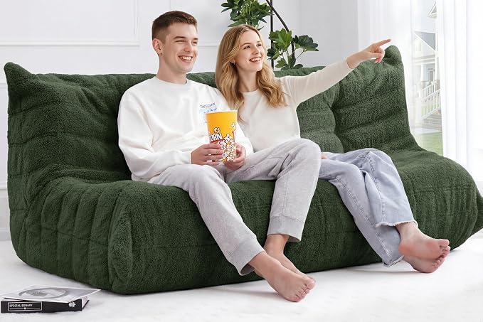 Bean Bag 3-Seater Chair Big Sofa Beanbag Chair - Image 7