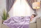 Utopia Bedding Ultra Soft Fleece Bed Blanket Twin Size Lilac | Microfiber Plush - Image 8