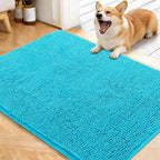 OLANLY Dog Door Mat for Muddy Paws 40x32, Super Absorbent Chenille Mud Mat | by OLANLY