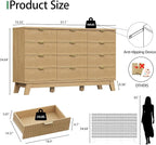 Fluted Dresser for Bedroom - Image 2