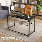 WOHOMO Folding Desk, 47.2" Foldable Computer Desk - Image 7