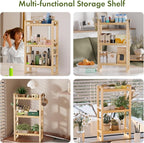AmazerBath Bamboo Over The Toilet Storage Shelf - Image 6