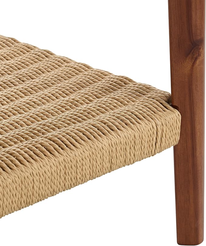 Alaterre Furniture Calais 2-Tier Solid Wood End Table - Image 10