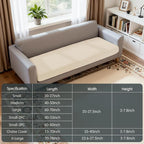 Hokway Couch Cushion Covers, Stretch Sofa Cushion Covers, Washable Replacement - Image 2