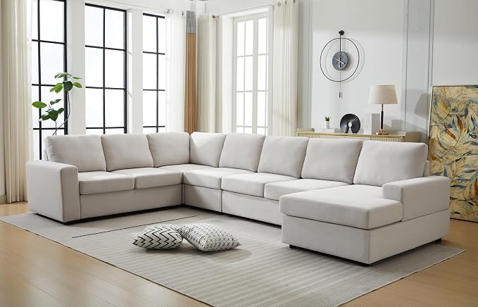 Ball & Cast 147" L-Shaped Sectional Couch - Image 13