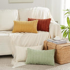 Fancy Homi 4 Packs Decorative Throw Pillow Covers - Image 6
