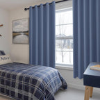 Grommet Blackout Curtains for Bedroom, 60 x 72 Inches, Window Drapes, Living - Image 6