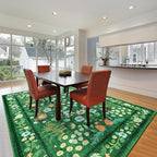 Area Rugs for Living Room, 6x9 Washable Vintage Rug for Bedroom, Non-Slip - Image 3