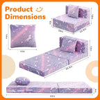 MeMoreCool Foldable Futon Chair Bed - Image 5