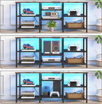 YGEOMER TV Stand for Living Room TVs Up to 55 Inches, Entertainment Center - Image 3