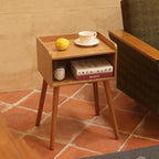 MaxSmeo Nightstand, Mid Century Modern Side Table Bedroom - Image 7