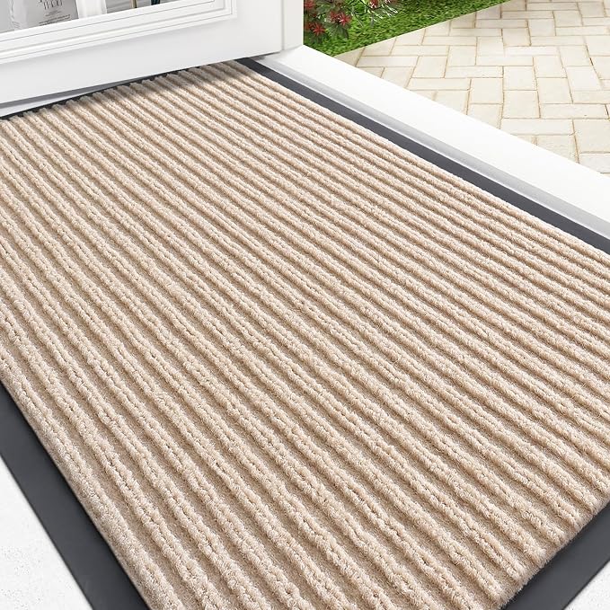 OLANLY Front Door Mat 35x23, Waterproof Heavy-Duty Indoor Outdoor Doormat | by OLANLY