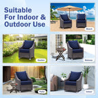 IASEAHK Outdoor Seat Cushion Set, Waterproof & Fade Resistant Patio Chair - Image 7