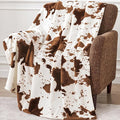 Edenleaf Cow Print Blanket, Ultra Cozy Cow Throw Blanket by Edenleaf
