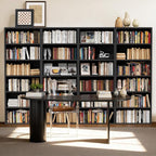 Furniwell 71" Tall Bookcase Bookshelves, 6 Tier Floor Standing Bookcases Open - Image 4