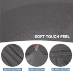 CUCRAF Cushion Sofa Cover 4 Piece Slipcovers, Soft Thick Velvet Couch Cover - Image 3