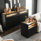 senlin Fluted 6 Drawer Dresser, - Image 3