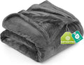 Utopia Bedding Ultra Soft Fleece Bed Blanket Queen Size Grey | Microfiber Plush by UTOPIABEDDING