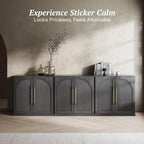 BELLEZE Set of 3 Modular Sideboard - Image 4