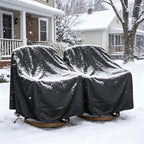 Outdoor Swivel Lounge Chair Cover 2 Pack, Waterproof Heavy Duty Outdoor Chair - Image 7