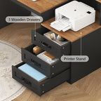 TVU Farmhouse Computer Desk - Image 5