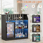 U-Shape Bar Table, Home Bar Unit - Image 5