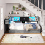 Hasuit Twin Corner Bed Frame - Image 2
