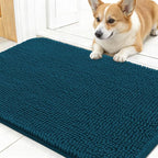 OLANLY Dog Door Mat for Muddy Paws 30x17, Super Absorbent Chenille Mud Mat | by OLANLY