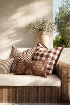 Crumbs Home Modern Farmhouse California Casual Indoor Outdoor Lumbar Pillow - Image 3