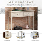 Merax Wood Sofa Table Console Table, Entryway Table Traditional Design - Image 6