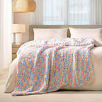 L'AGRATY Chunky Knit Throw Blanket by LAGRATY