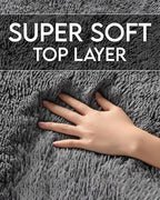 Ophanie Rugs for Living Room, Upgrade Non-Slip Fluffy Soft 5x8 Area Rug - Image 2