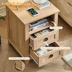 Joaxswe 18" Farmhouse Night Stand - Image 5