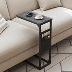 TUTOTAK C Shaped End Table, Side Table - Image 5