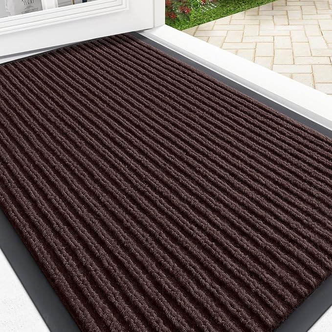 OLANLY Front Door Mat 35x23, Waterproof Heavy-Duty Indoor Outdoor Doormat | by OLANLY