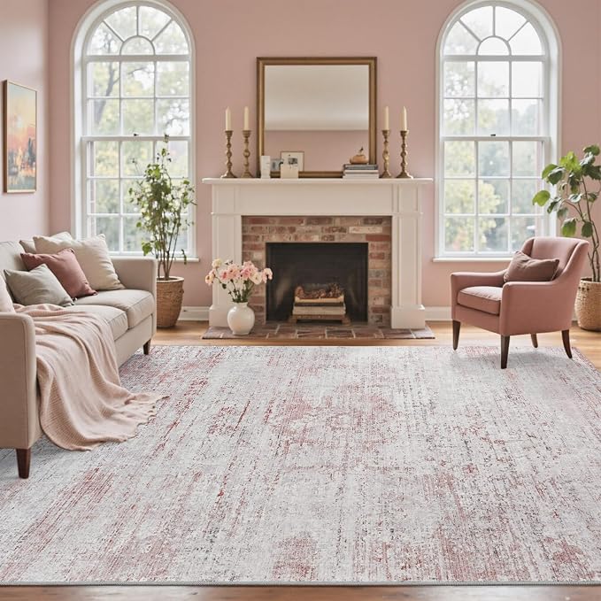 8x10 Ft Large Area Rugs for Living Room, Soft Non-Slip Washable Rugs Modern - Image 2