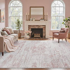 5x7 Ft Area Rugs for Living Room, Soft Non-Slip Washable Rugs Modern Abstract - Image 3