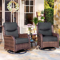 HILLGA 3-Piece Luxury Patio Furniture Set by HILLGA