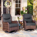 HILLGA 3-Piece Luxury Patio Furniture Set by HILLGA