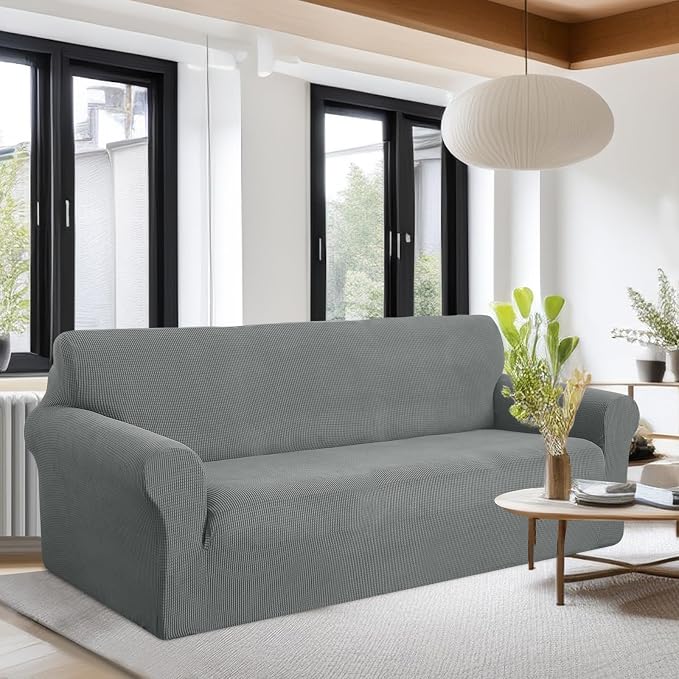 U-NICE HOME Oversized Stretch Couch Cover Slipcover, 1-Piece Sofa cover - Image 2