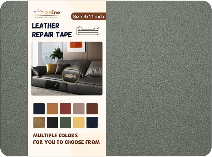 ONine Leather Repair Patch, Self-Adhesive Couch Patch, Car Seats Backpack by Onine
