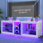 chartustriable LED TV Stands W/Power Outlet - Image 7