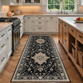 RELEANY Washable Area Rug, Runner 3'x8', Water Repellent, Pet Friendly by RELEANY