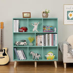 LEYAOYAO 8 Cube Bookshelf 3-Tier Bookcase - Image 4